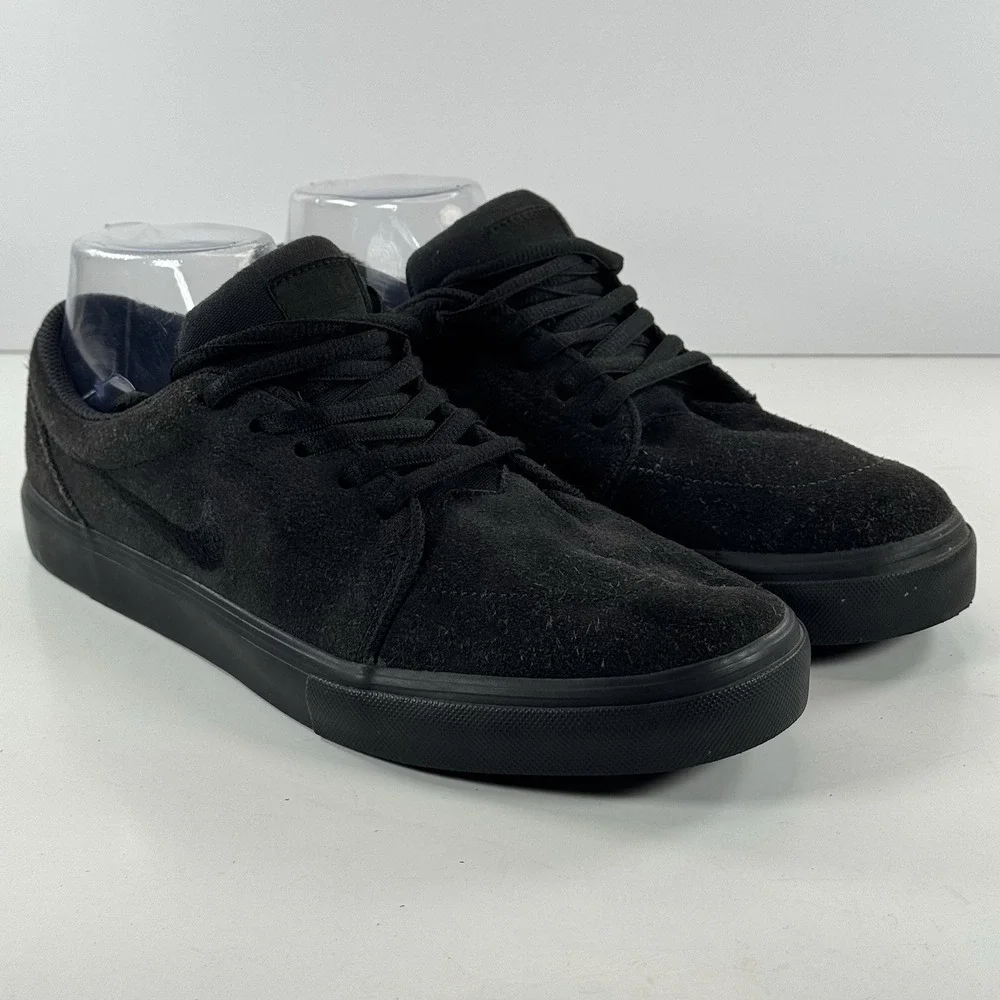 Nike GTS 97' DA1446-003 Triple Black Casual Suede‎ Shoes Sneakers Men's Size 8